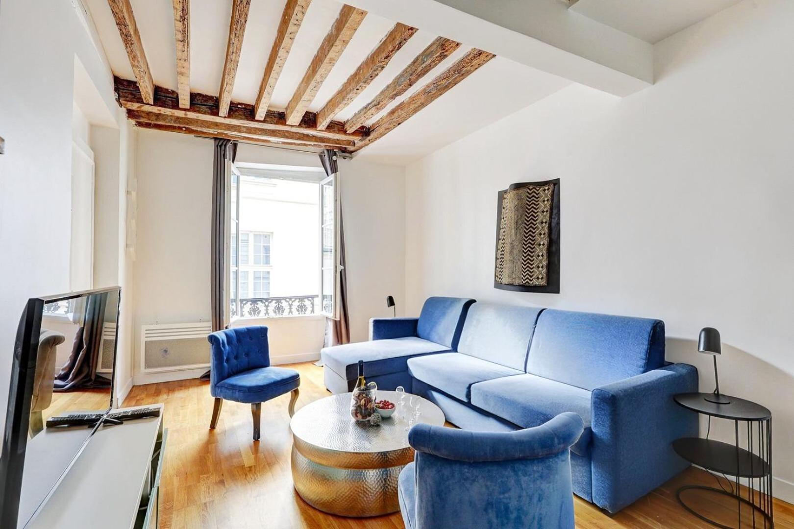 Bluestay 284 - Superbe Appartement Dans Le Marais Париж Экстерьер фото