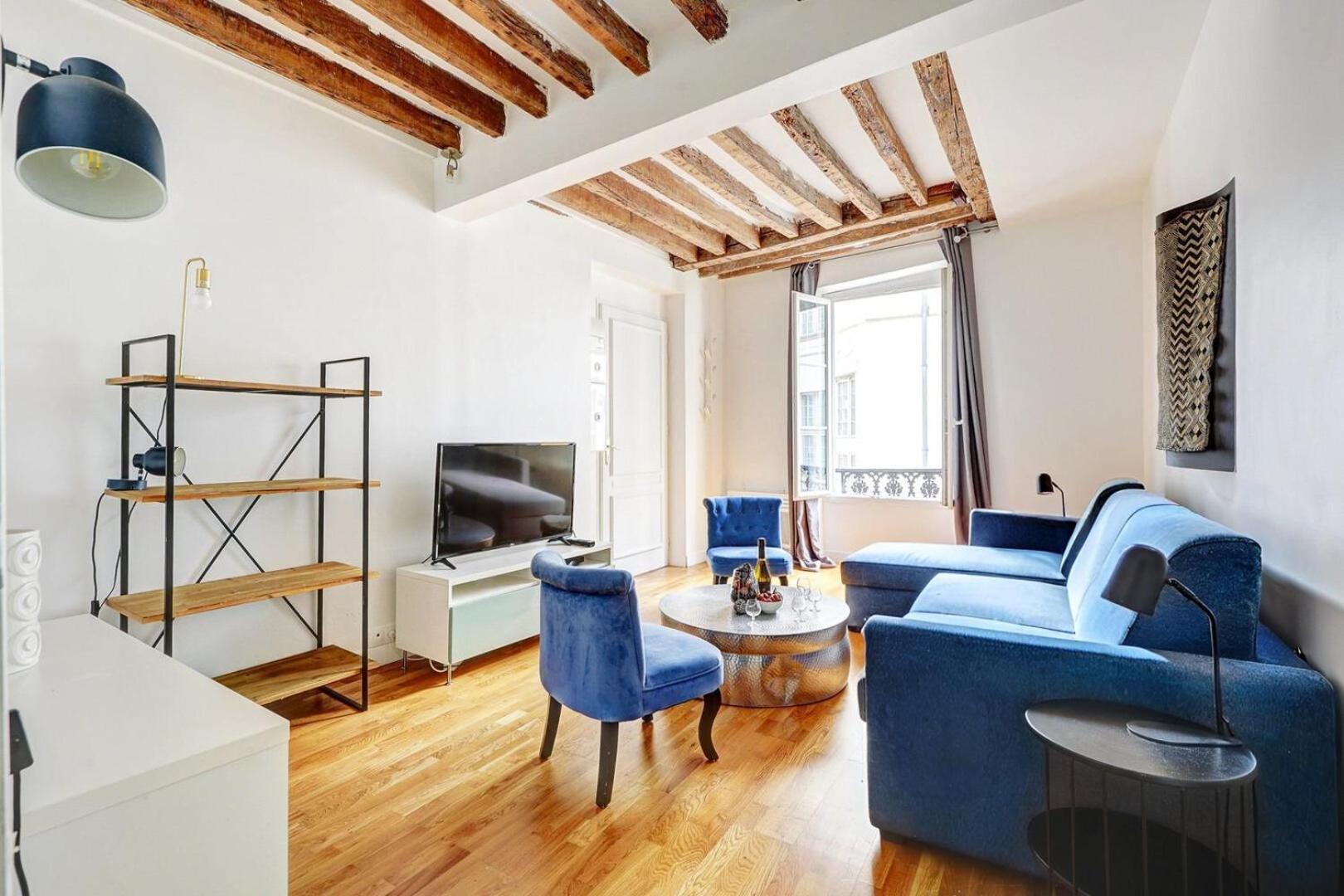 Bluestay 284 - Superbe Appartement Dans Le Marais Париж Экстерьер фото